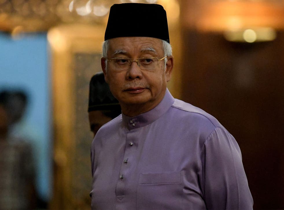 Najib Razak has routinely denied allegations of corruption