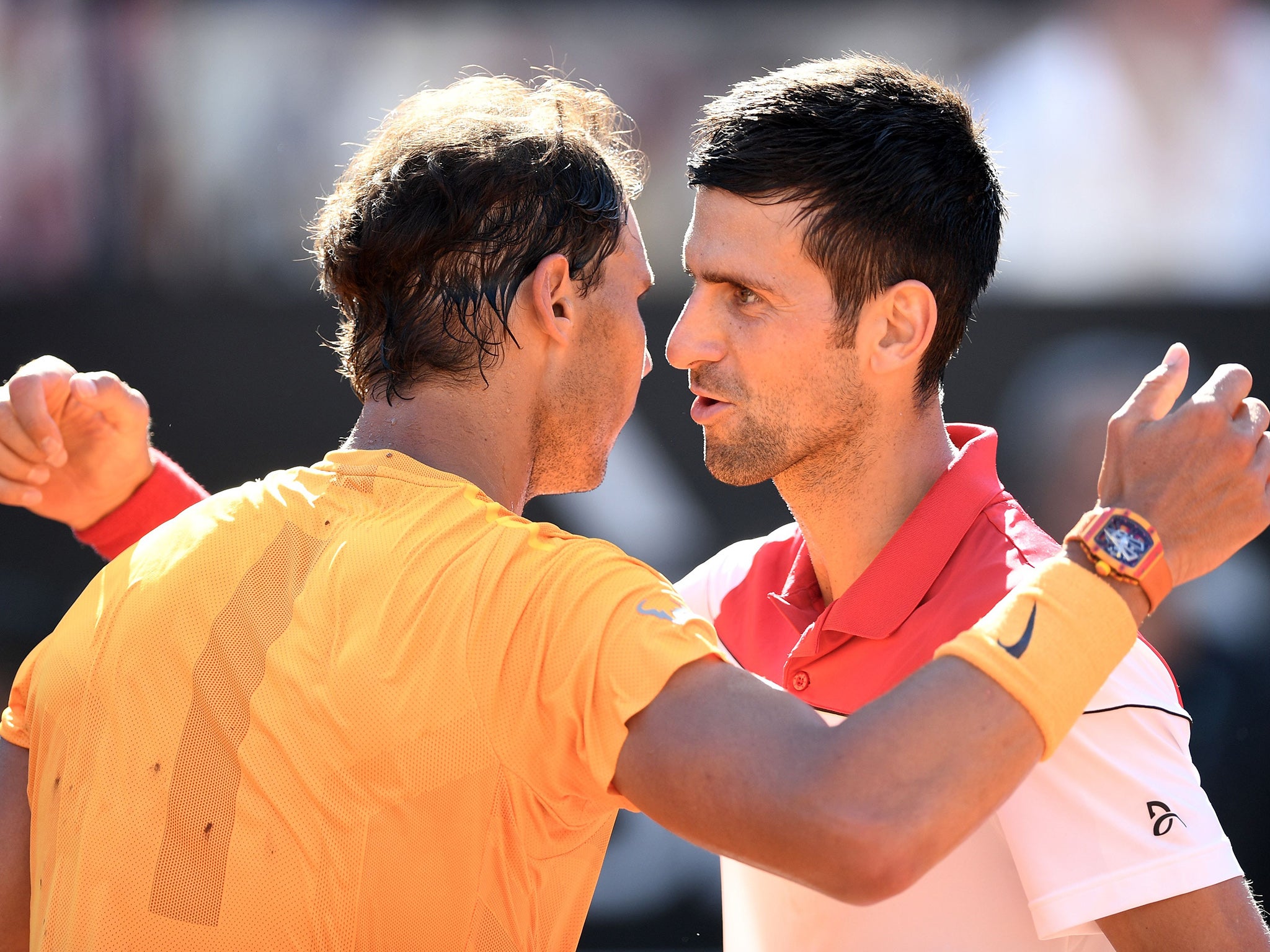 Nadal got the better of Djokovic (Getty )