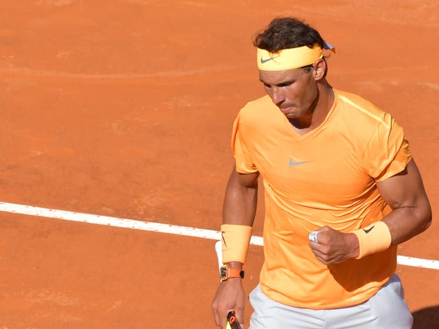 Rafa Nadal is through to the final