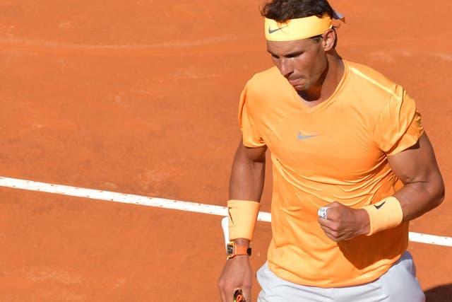 Rafa Nadal is through to the final