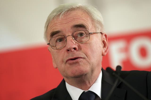 <p>John McDonnell was shadow chancellor under Jeremy Corbyn </p>