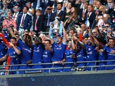 Hazard penalty fires Chelsea to victory against United in FA Cup final