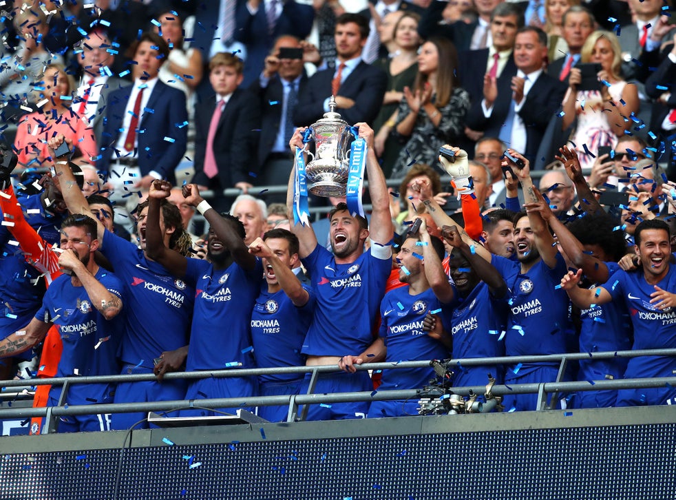 Eden Hazard Penalty Fires Chelsea To Victory Against Manchester United In Flat Fa Cup Final The Independent The Independent