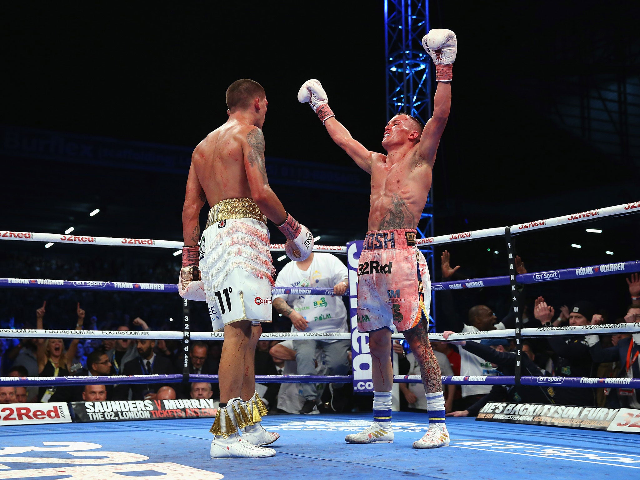 Warrington thinks that facing Frampton should happen sooner rather than later