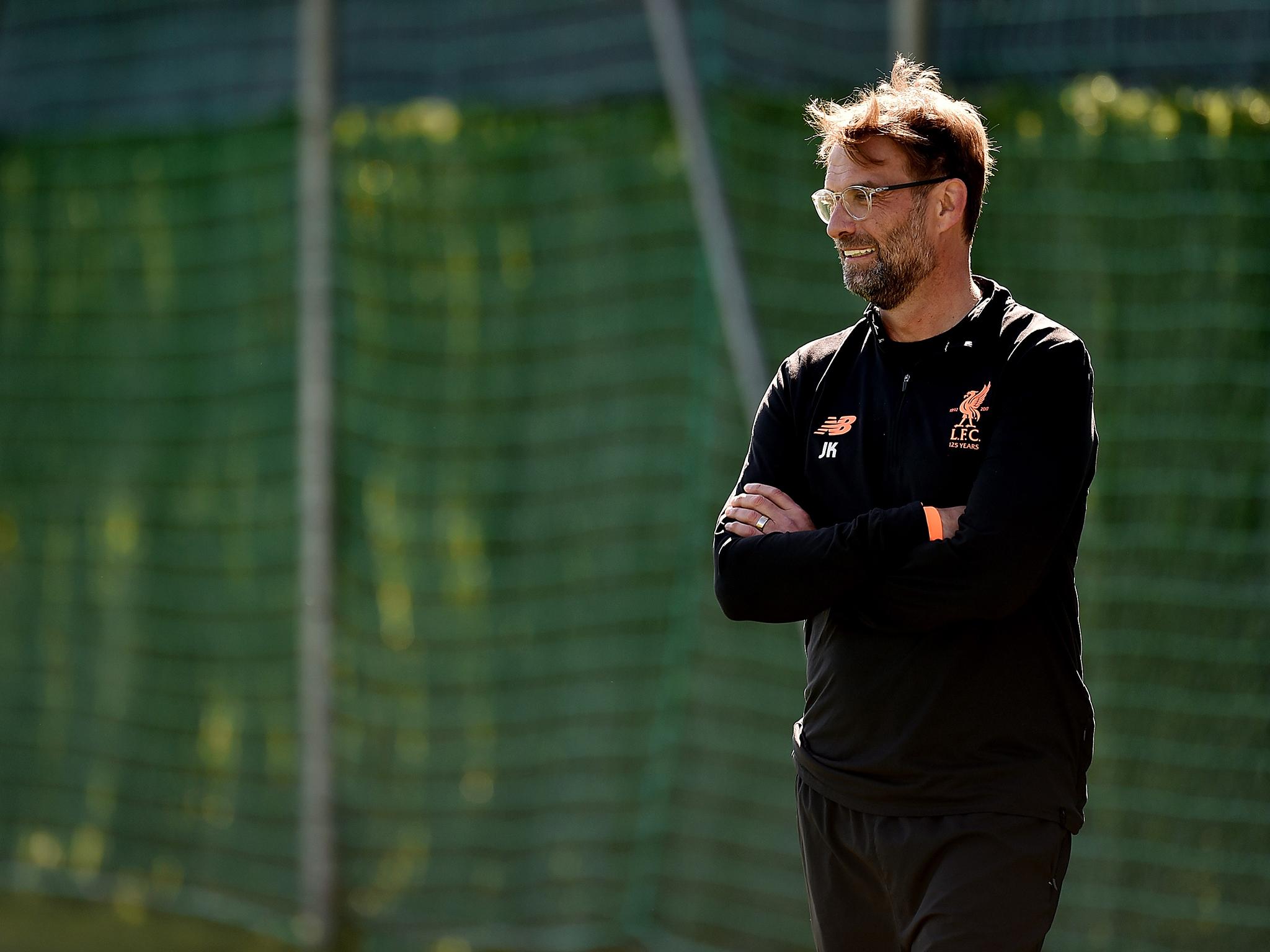Jürgen Klopp admitted it is a relief not having to face Zinedine Zidane on the pitch in the Champions League final