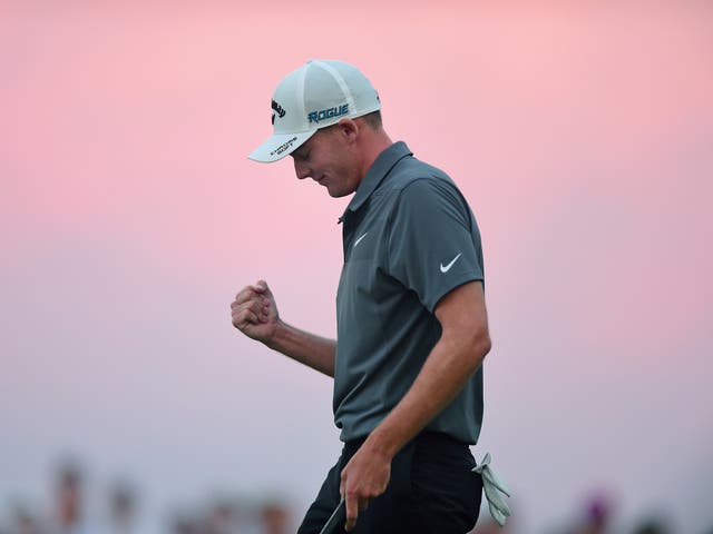 Aaron Wise set a new course record after winning the Byron Nelson