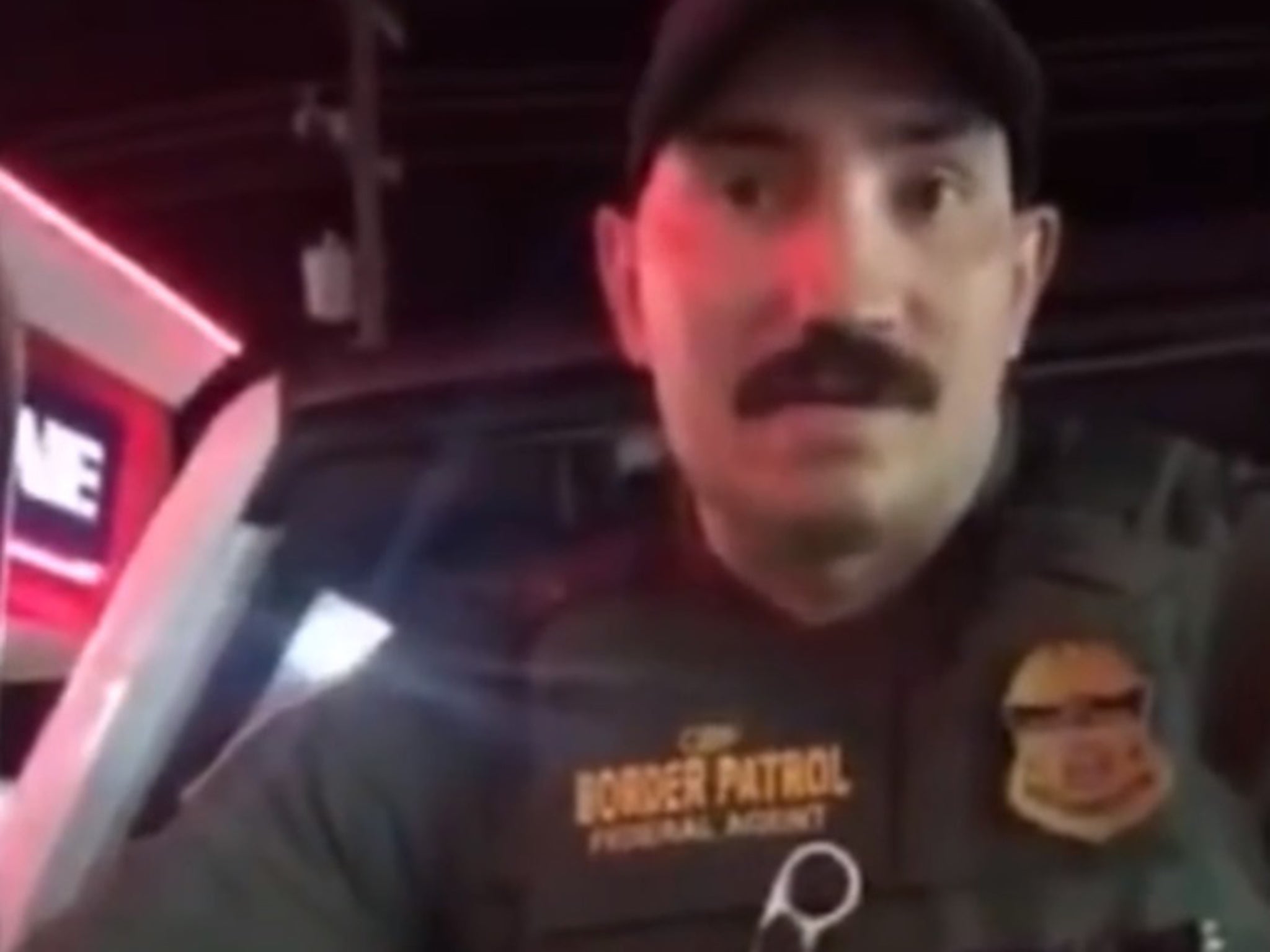 Ana Suda filmed the incident in the small town of Havre, Montana