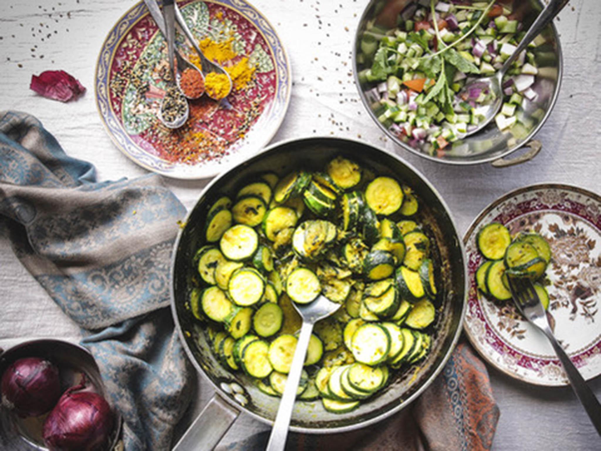 Lightly fried for a few minutes, courgettes become juicy and cameralised adding real flavour
