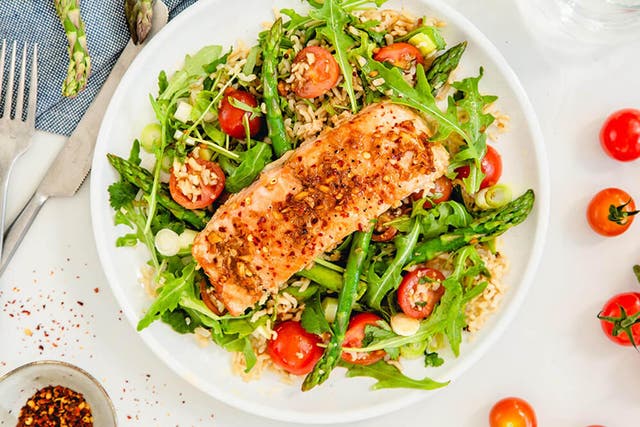 How to make ginger and lime salmon with asparagus | The Independent ...