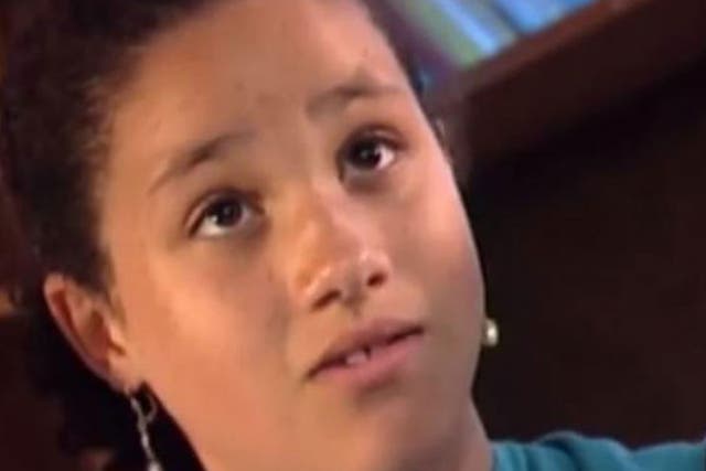 An 11-year-old Meghan Markle speaking about challenging sexism