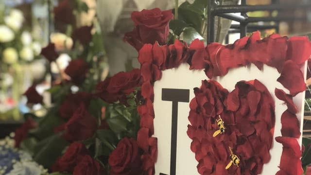 The Flower Festival at St Ann's Church marking the Manchester Arena bombing 