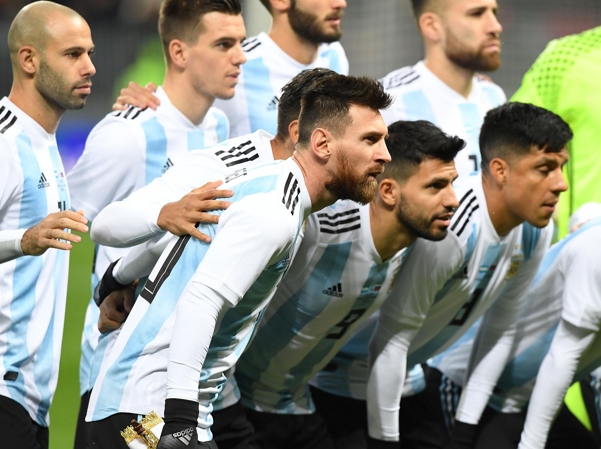 Argentina will be led by captain Lionel Messi