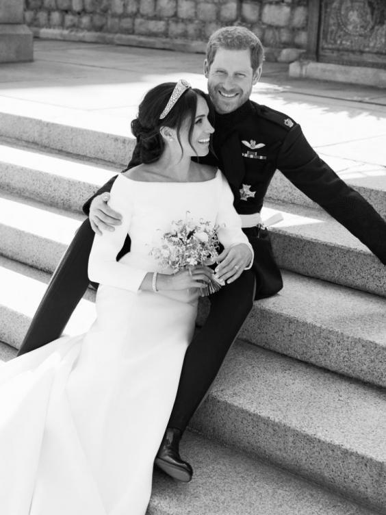 Royal photographer Alexi Lubomirski shot the official wedding portraits (Kensington Palace/Alexi Lubomirski)