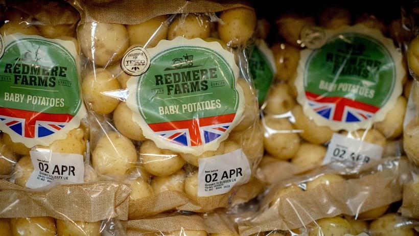 The labels will be removed from several popular fruit and veg items 