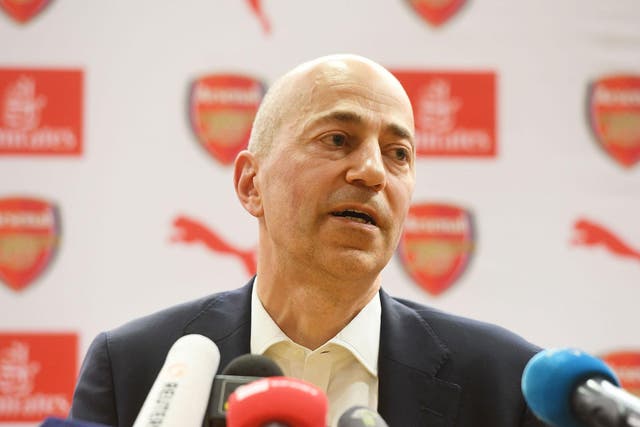 Gazidis was reportedly ready to take a role at AC Milan