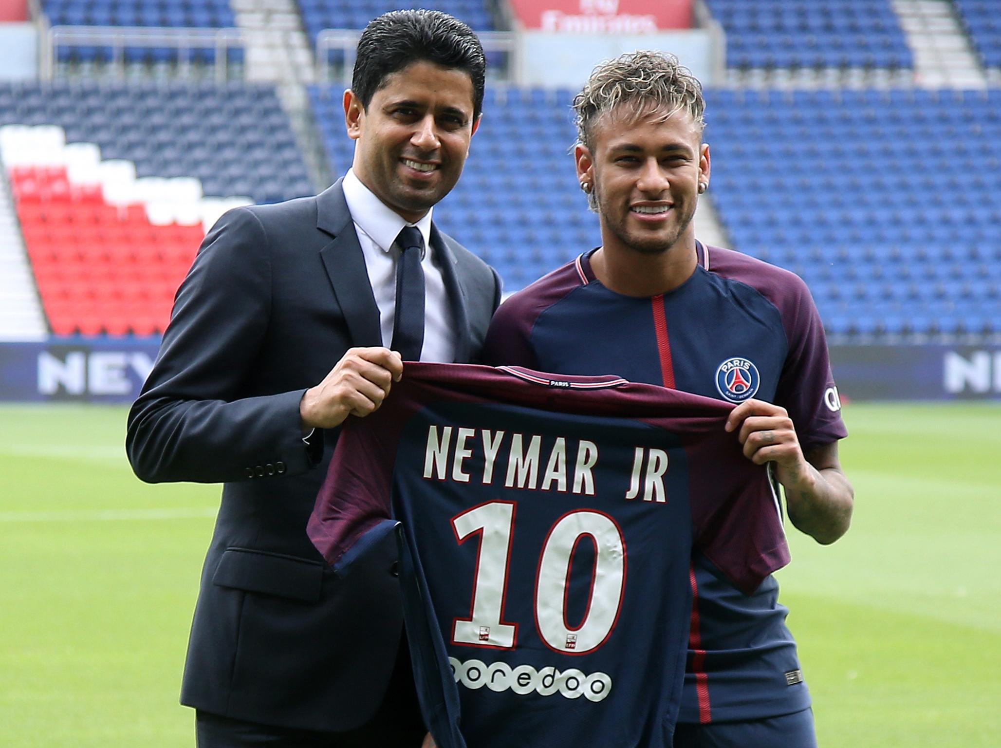 PSG won't be letting star man Neymar go anytime soon, says al-Khelaifi