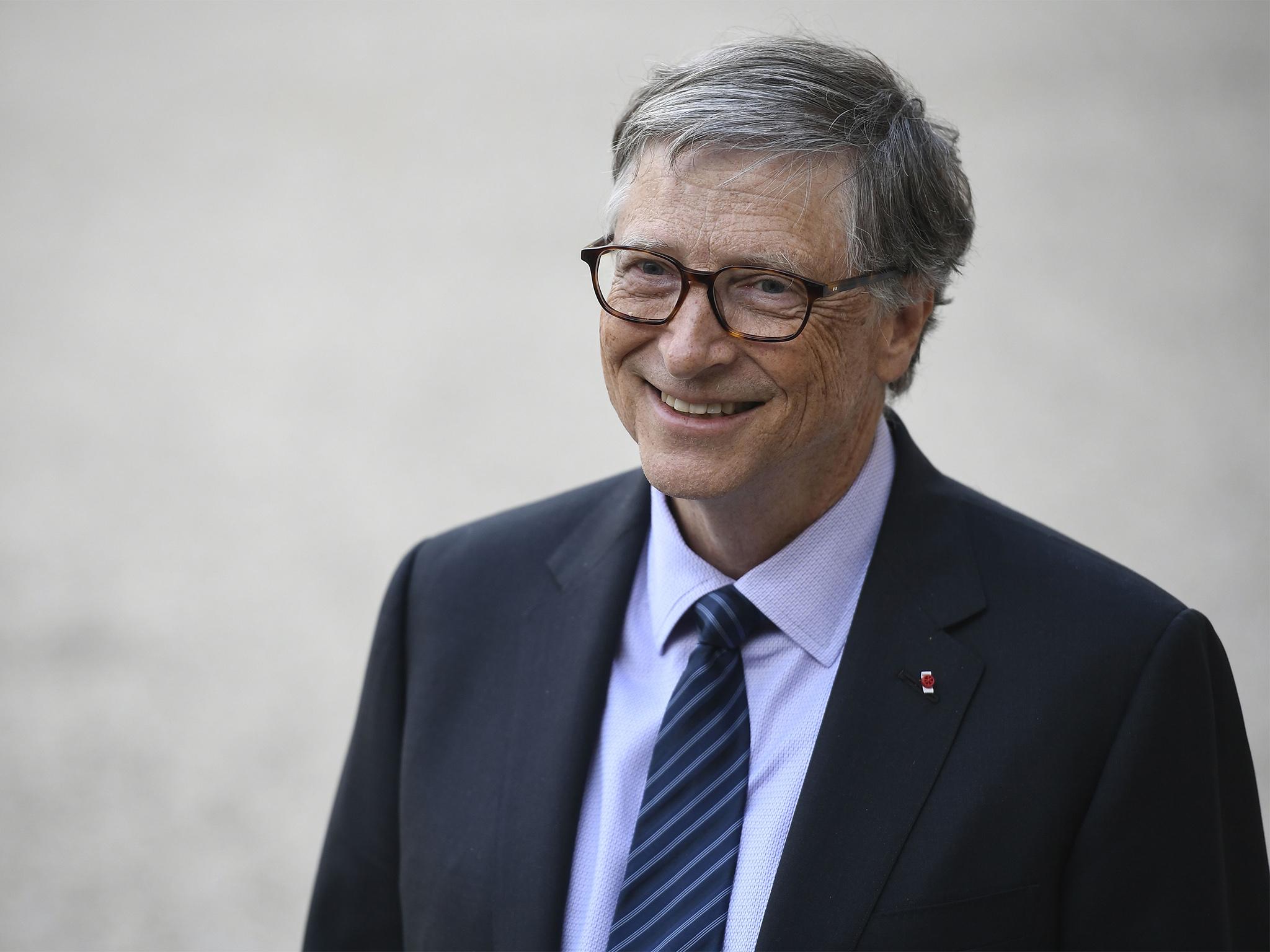 Word on the street: Bill Gates regularly shares his literary favourites with the masses (AFP/Getty)