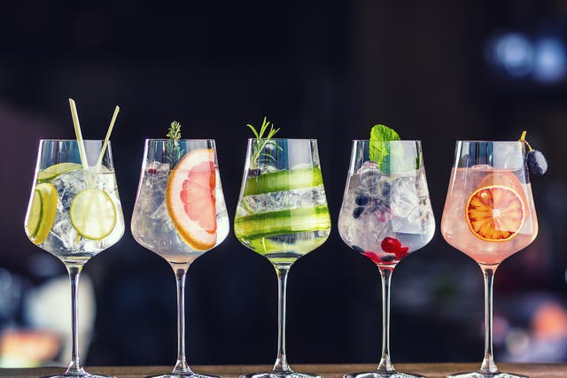 Mojitos, margaritas, and martinis are among the most popular drinks