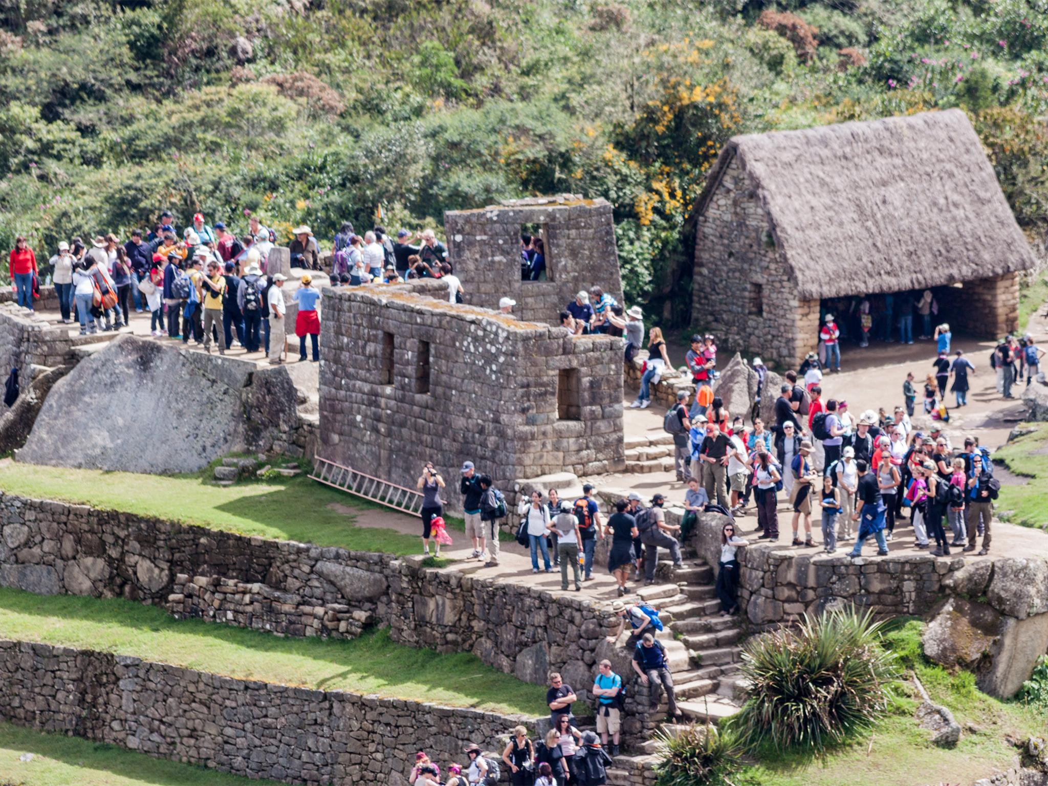 Machu Pichu has suffered increasing erosion and littering at the hands of tourists (Getty)