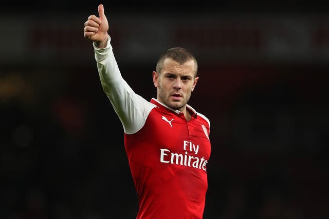 Wilshere has only one month left on his current deal