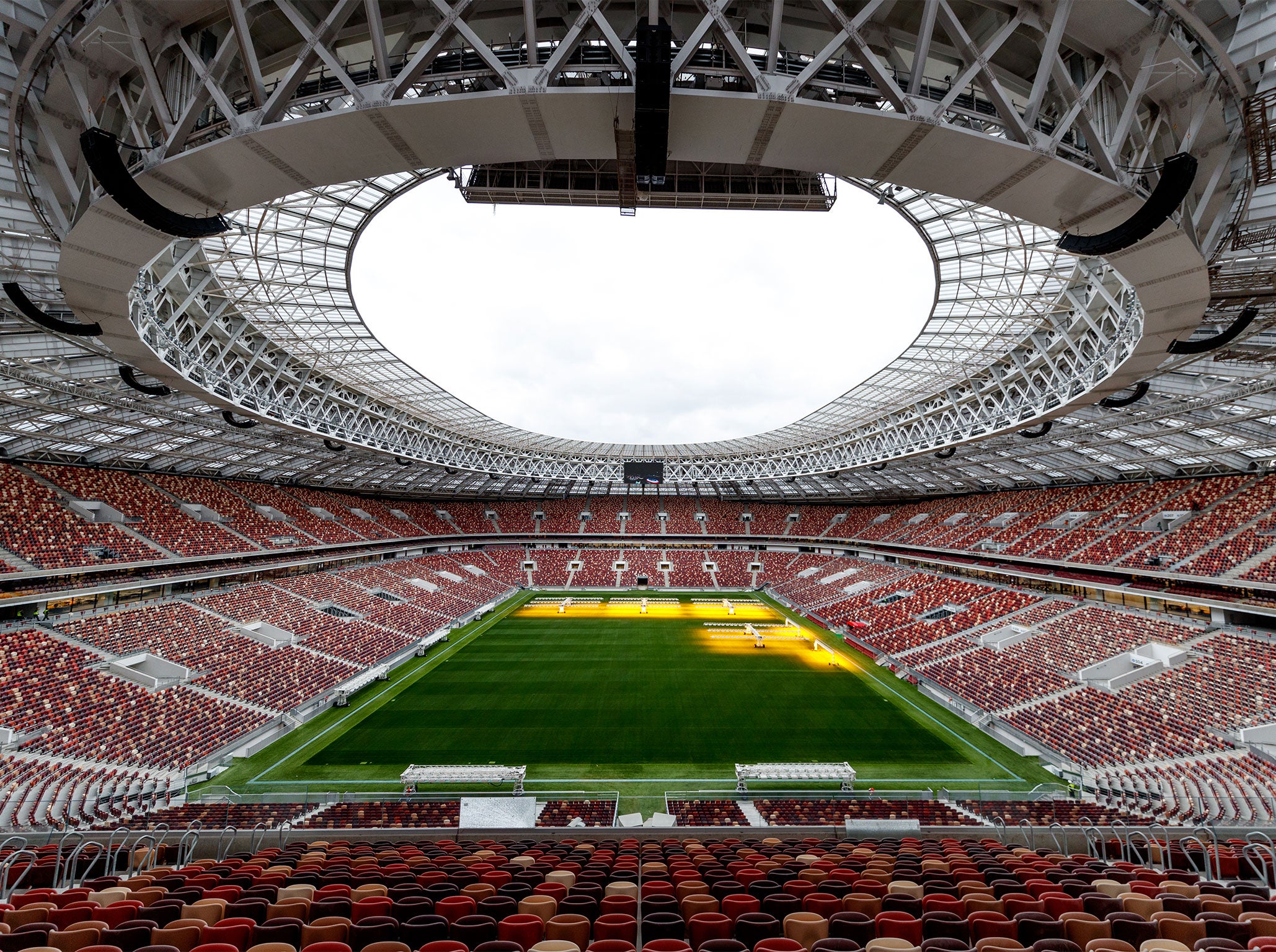 Russia open their World Cup campaign at the Luzhniki on June 14