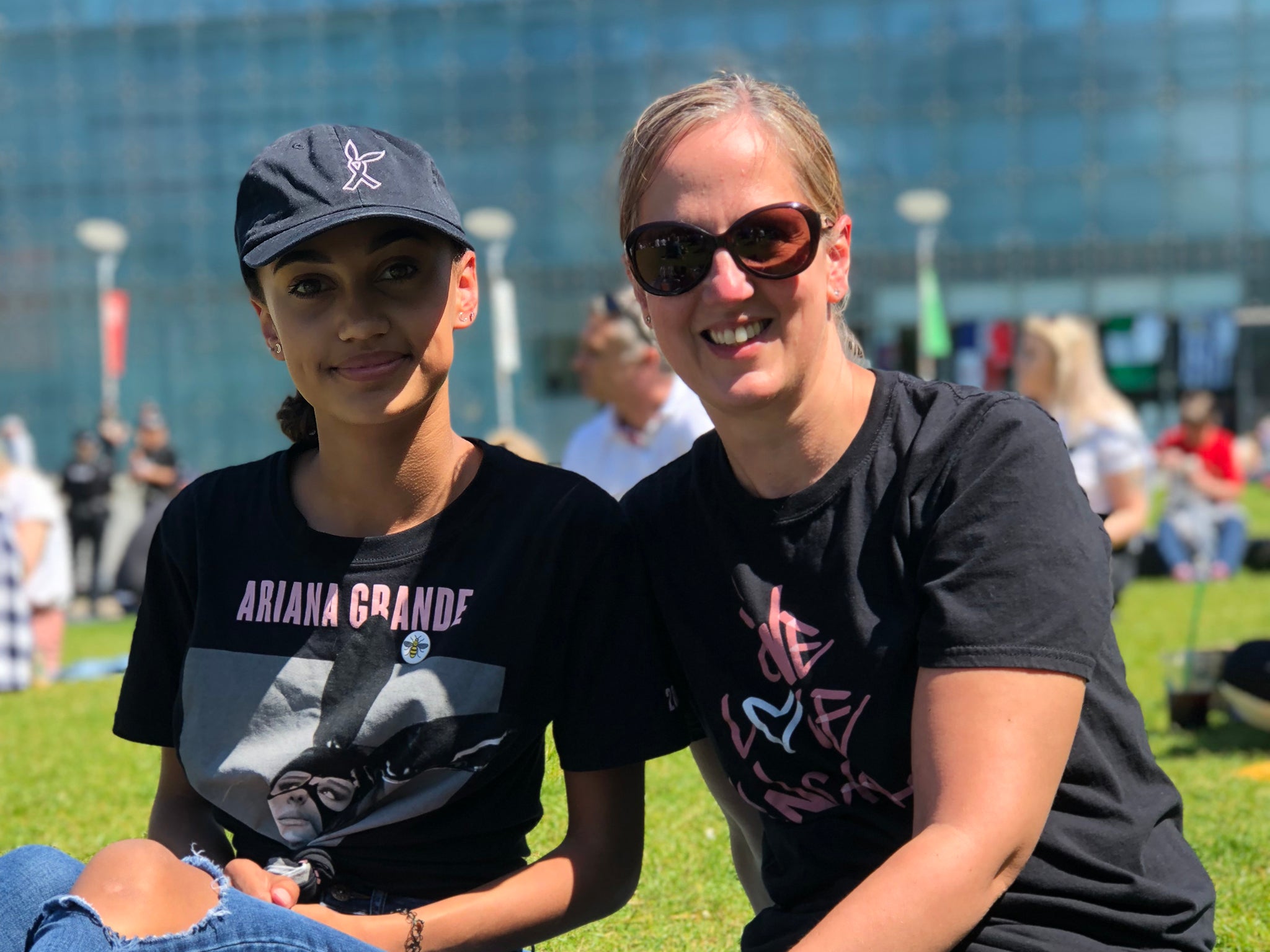 Jo Mail and daughter Chloe Weatherilt, who witnessed the attack