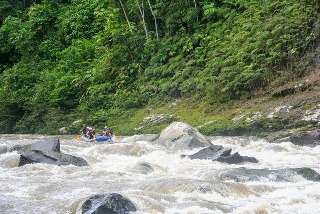 An adrenaline fuelled adventure on Ecuador's raging rapids