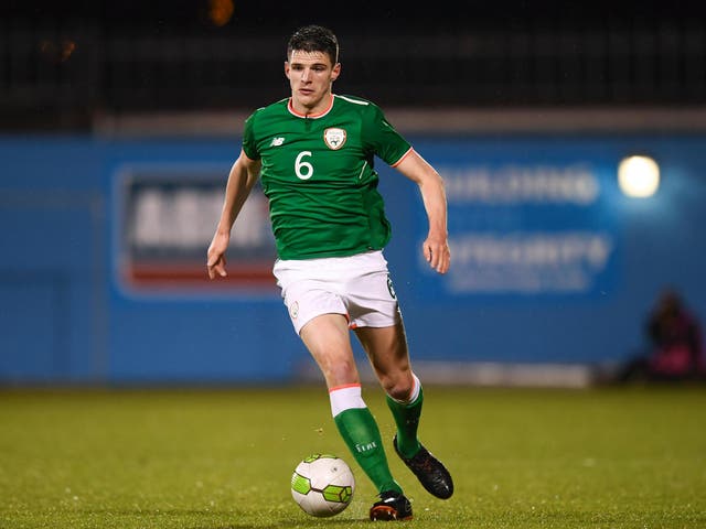 Rice made his senior Ireland debut in March 