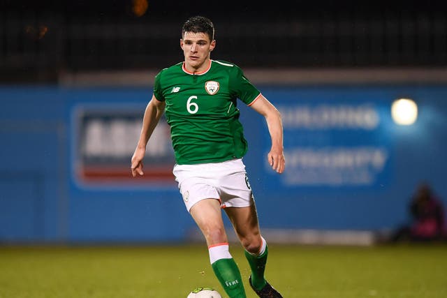 Rice made his senior Ireland debut in March 