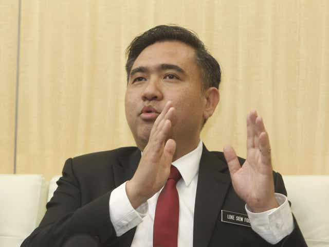 Malaysian transport minister Anthony Loke said: ‘There will be no more extensions. It cannot continue forever’