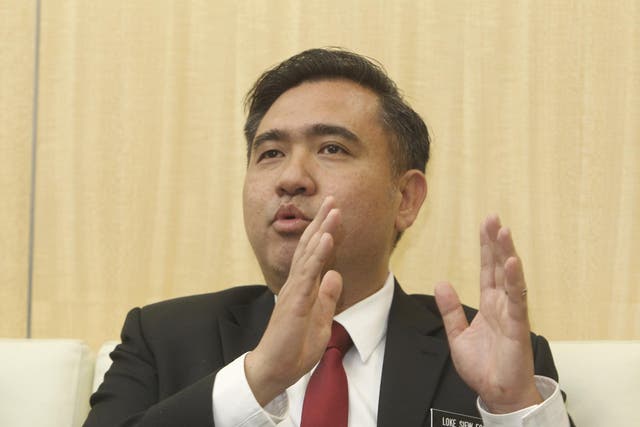 Malaysian transport minister Anthony Loke said: ‘There will be no more extensions. It cannot continue forever’