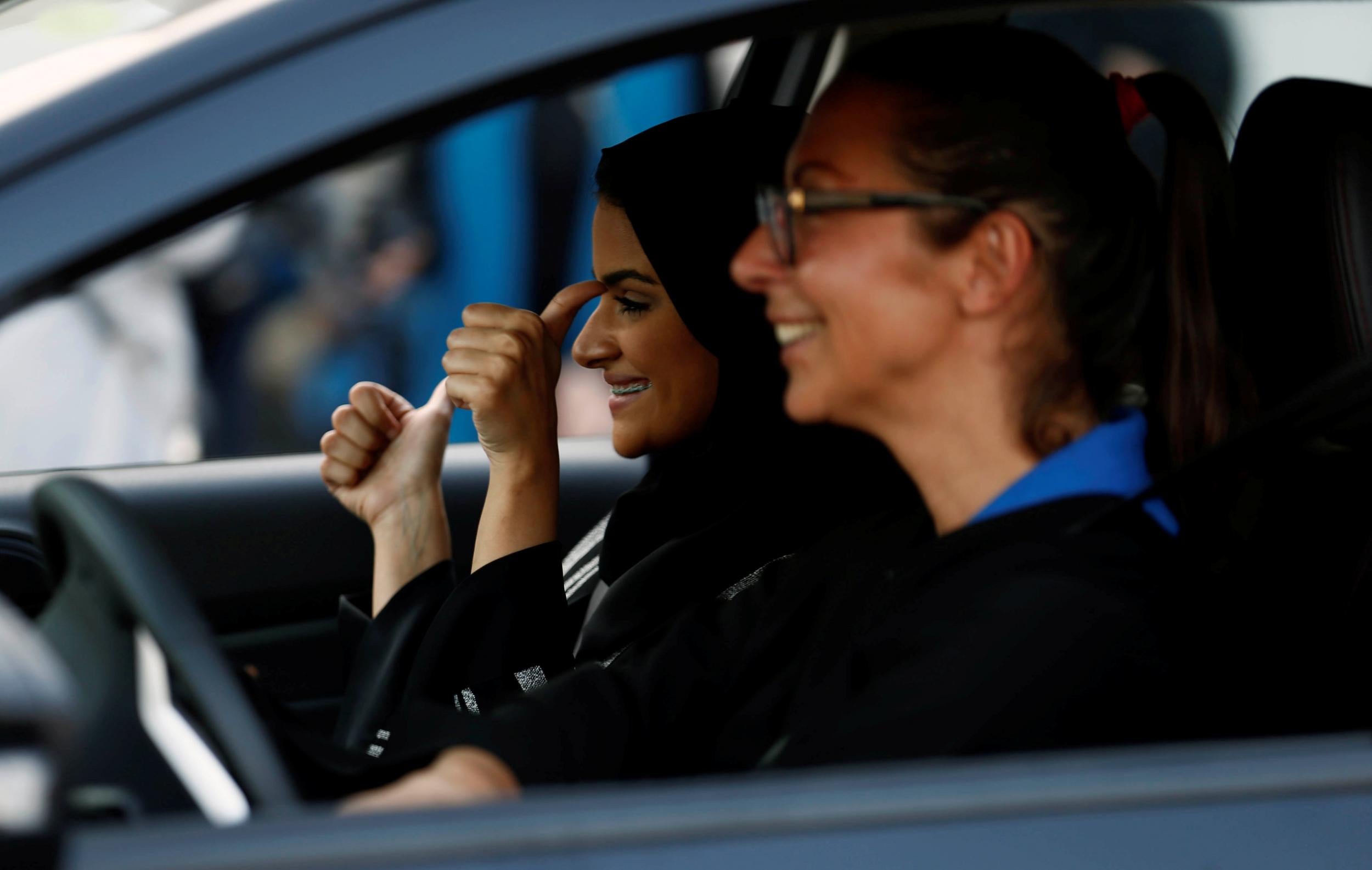 To prepare for the rule change on 24 June, women are already taking driving lessons in Jeddah