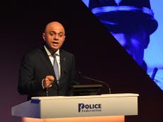 Javid admits he does not 'have magic wand' to increase police funding