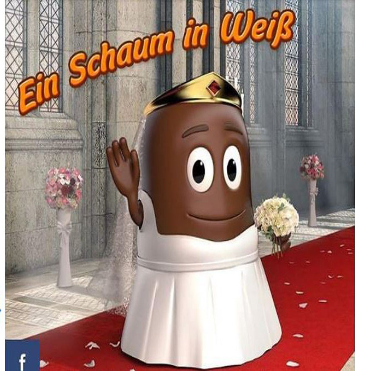 dollar klo Føde German company apologises for 'racist' image of chocolate bride on Meghan  Markle's wedding day | The Independent | The Independent