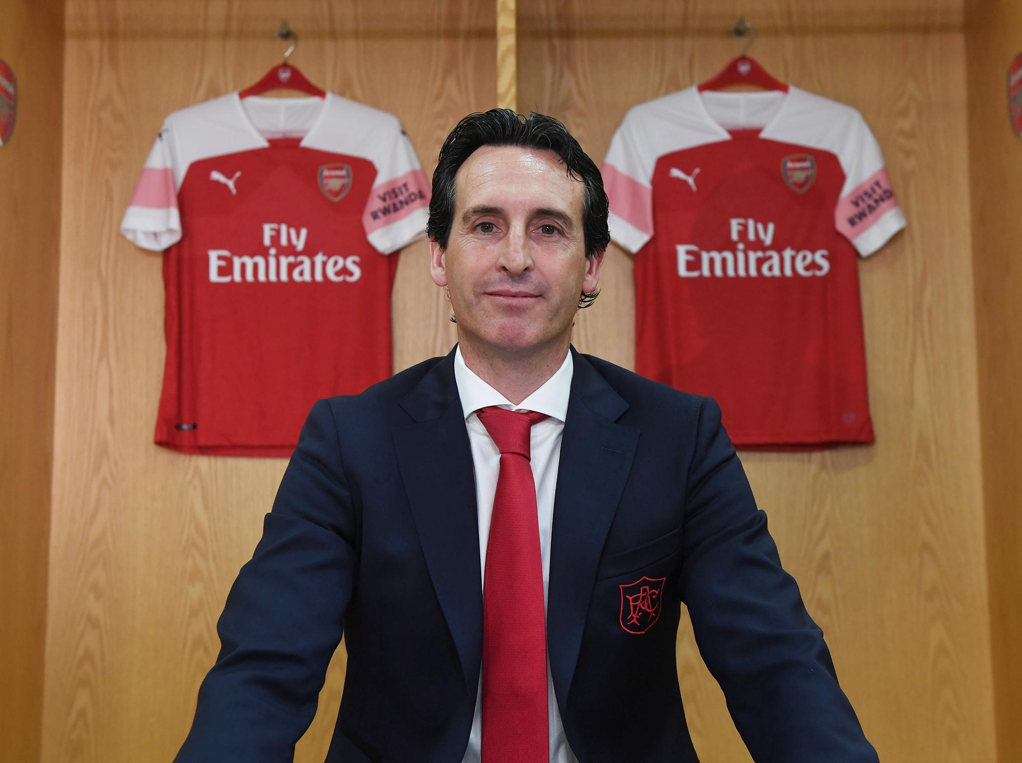 Emery knows he faces a challenge at Arsenal