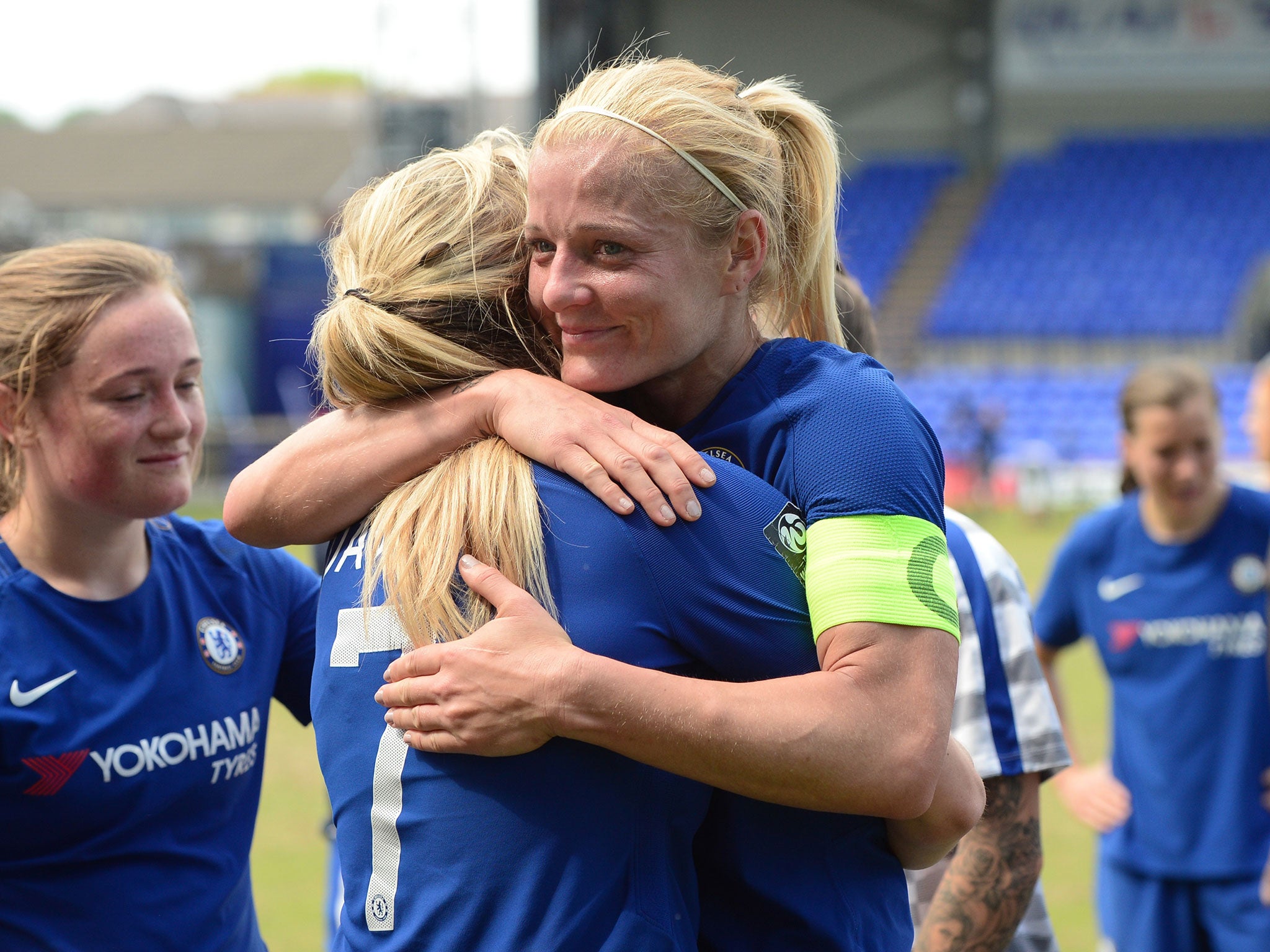 Chelsea won the Women's FA Cup and Women's Super League this season