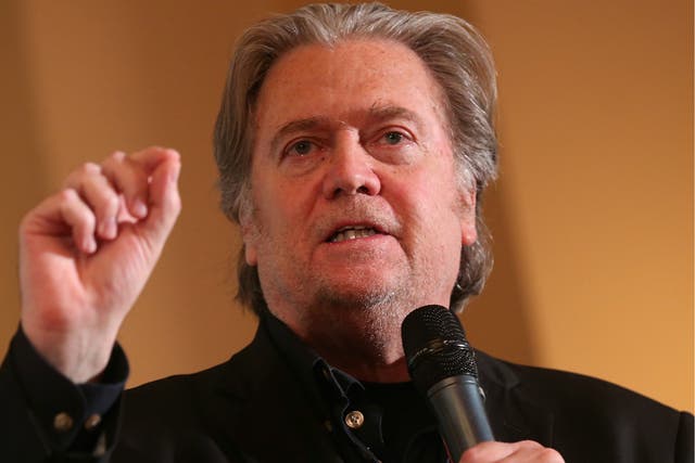 Steve Bannon, former White House Chief Strategist to US President Donald Trump, says he thinks Deputy Attorney General Rod Rosenstein will be fired soon