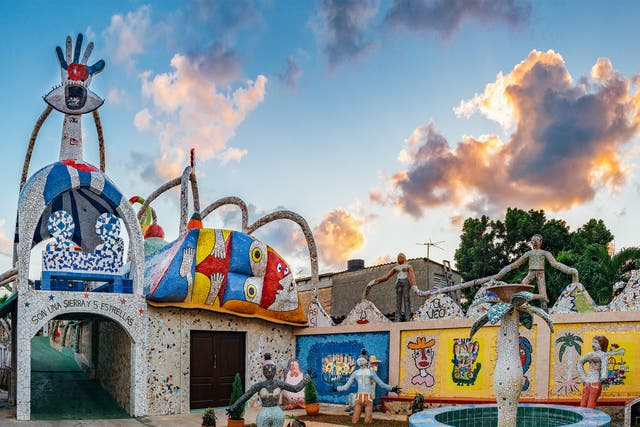 Artist and sculptor José Fuster’s workshop and residence form the epicentre of what has become known as Fusterlandia