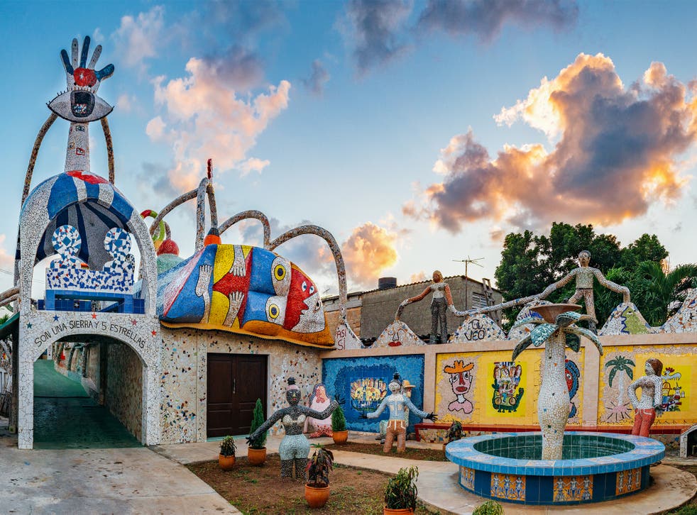 Artist and sculptor José Fuster’s workshop and residence form the epicentre of what has become known as Fusterlandia