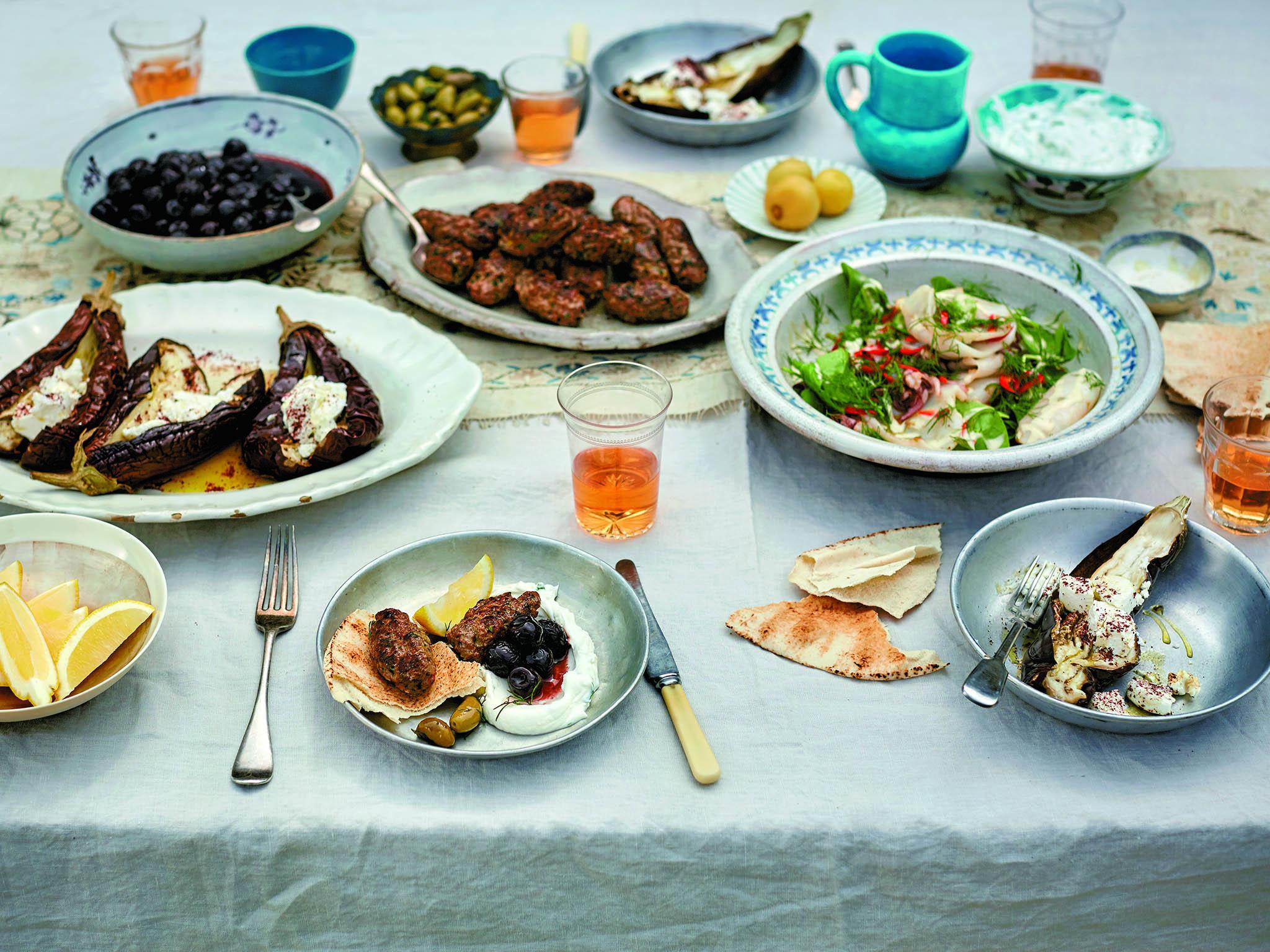 Some chapters, such as ‘Take me back to Istanbul’, are long – a rarity in cookbook publishing (Laura Edwards)