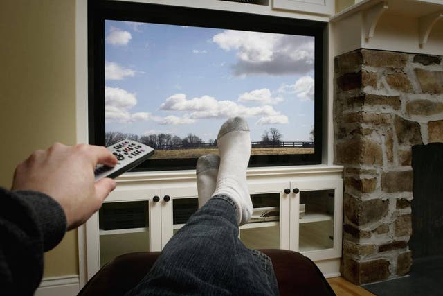 The poll of 2,000 UK adults found that the average Briton views 27 hours of television per week.