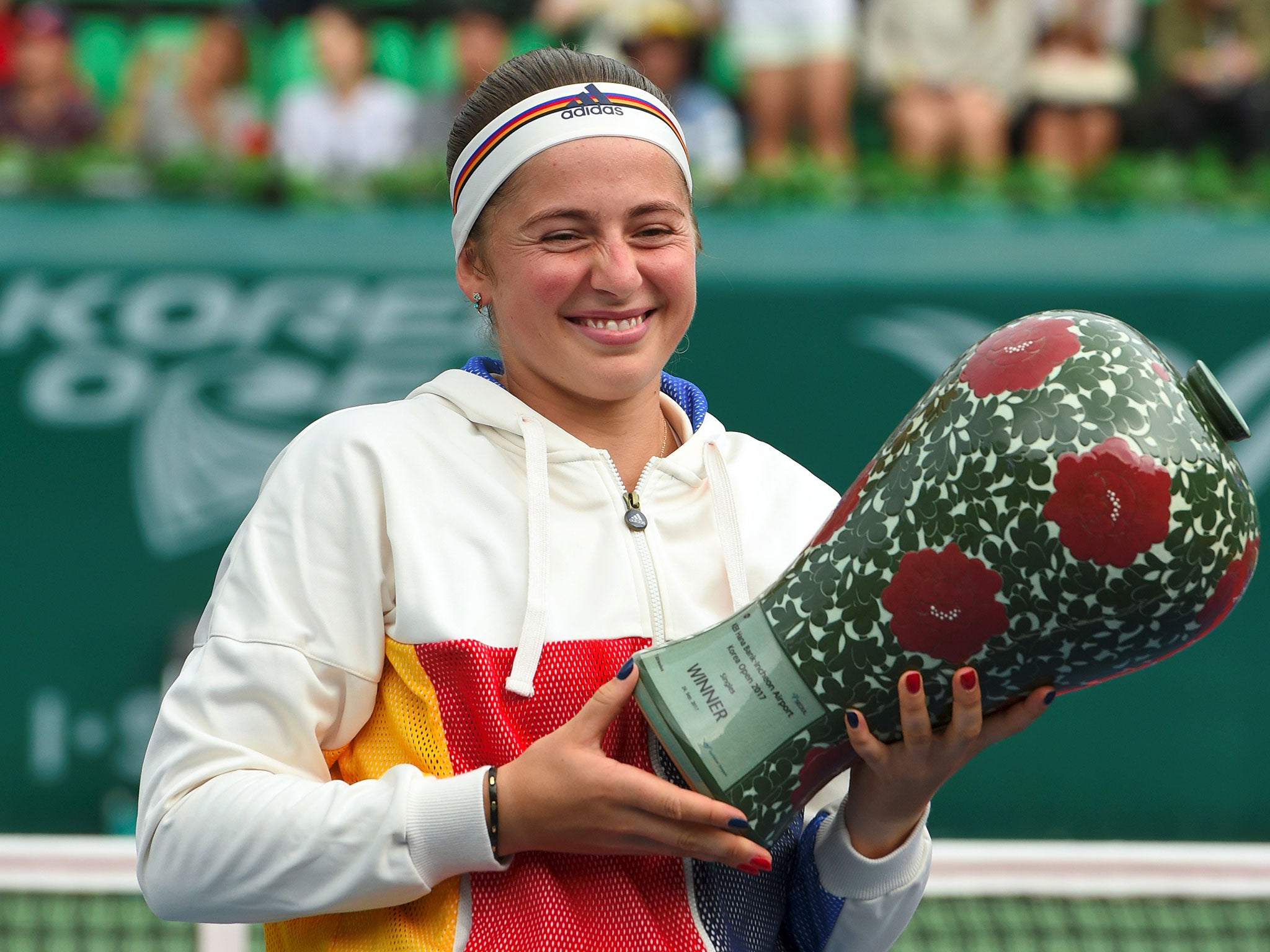 Since her success at last year’s French Open, Ostapenko has won just won title (in Seoul last September) but the youngster has consistently played well since the