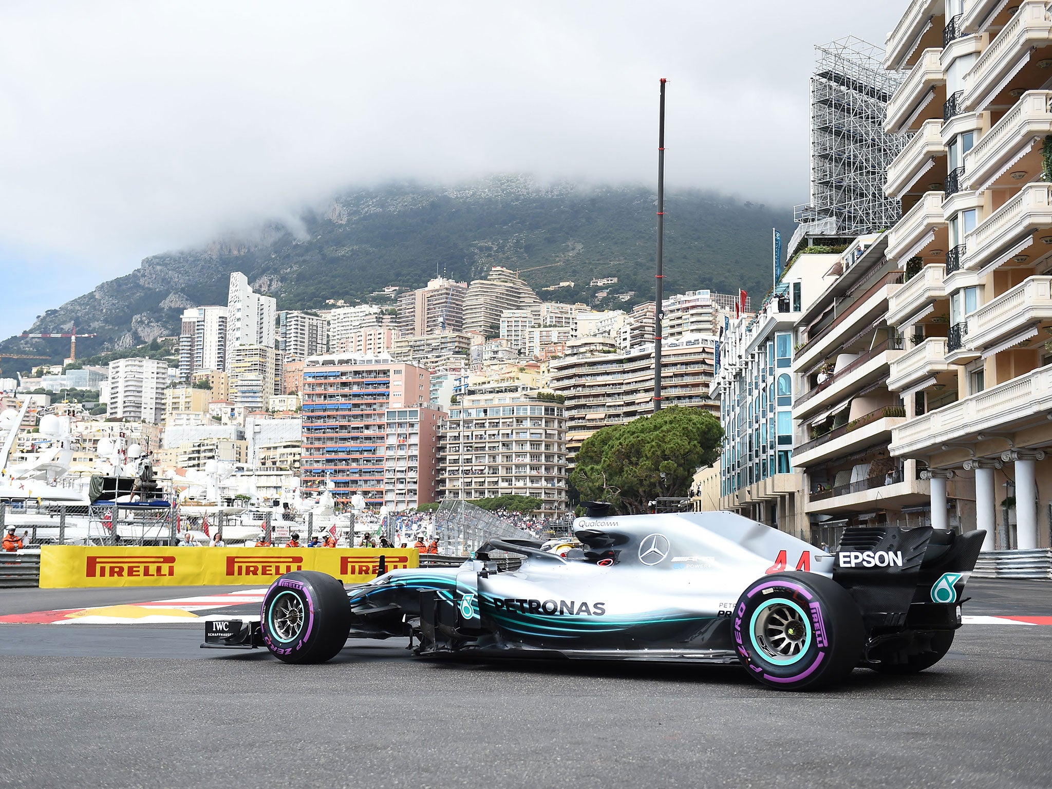 Despite struggling to keep up with Red Bull's racers, Lewis Hamilton believes he can secure a positive result in Monte Carlo
