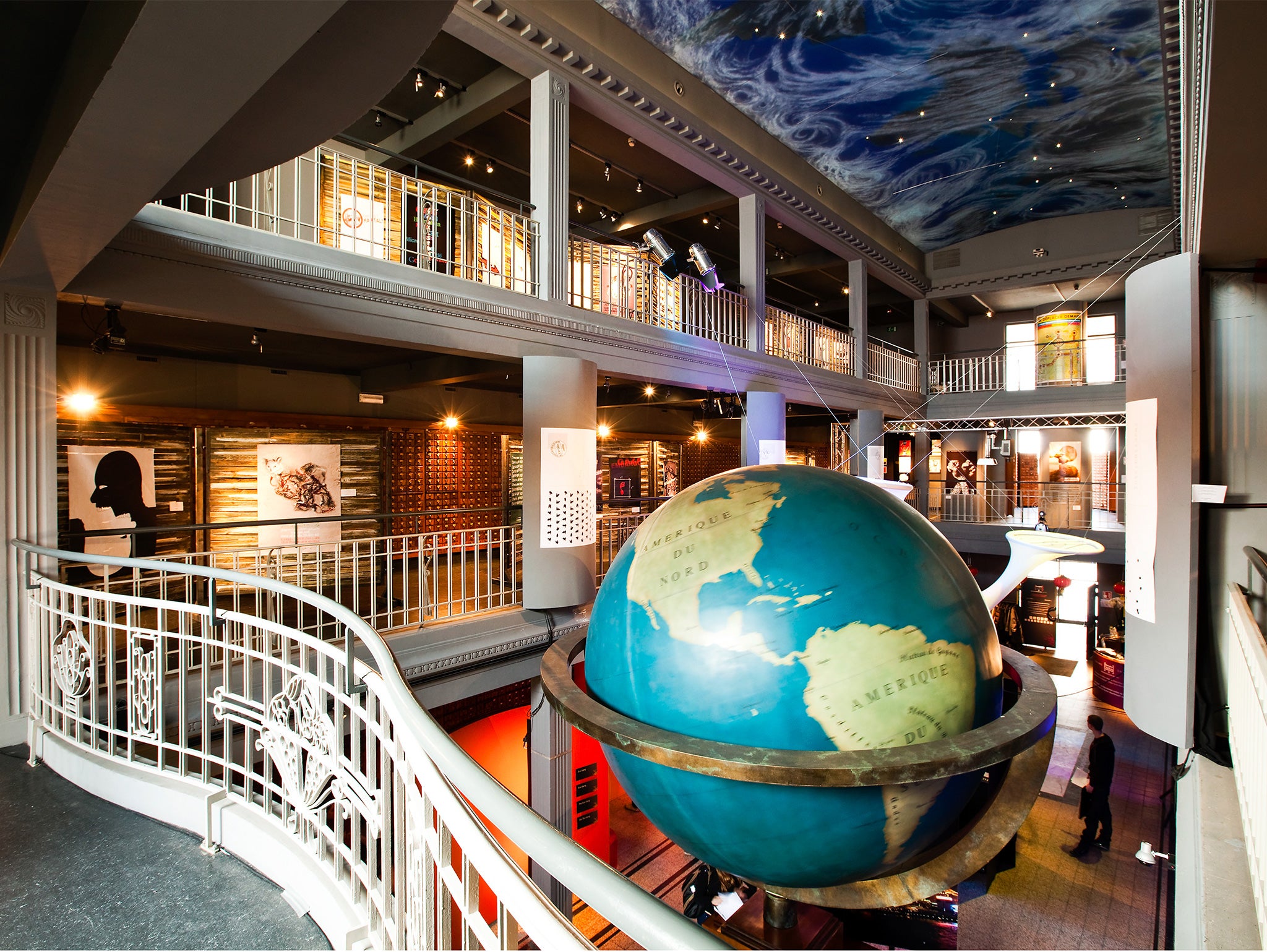 The whole world in your hands... founders of the Mundaneum aspired to catalogue all the knowledge
