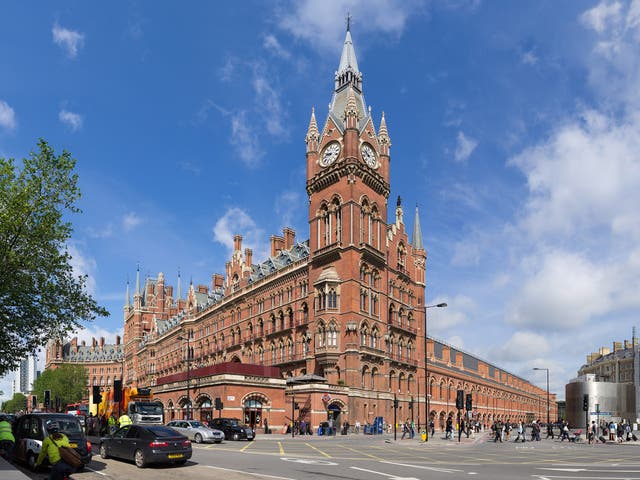 St Pancras: this masterpiece of Victorian Gothic architecture was revamped in 2007