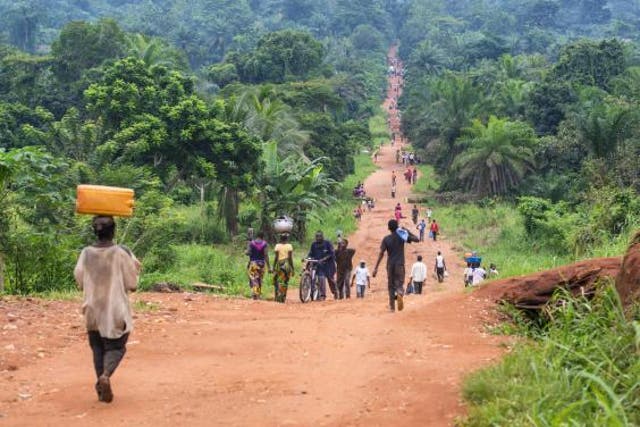 The Democratic Republic of Congo has few roads outside of major towns, making the Congo River a major highway for both trade and people.
