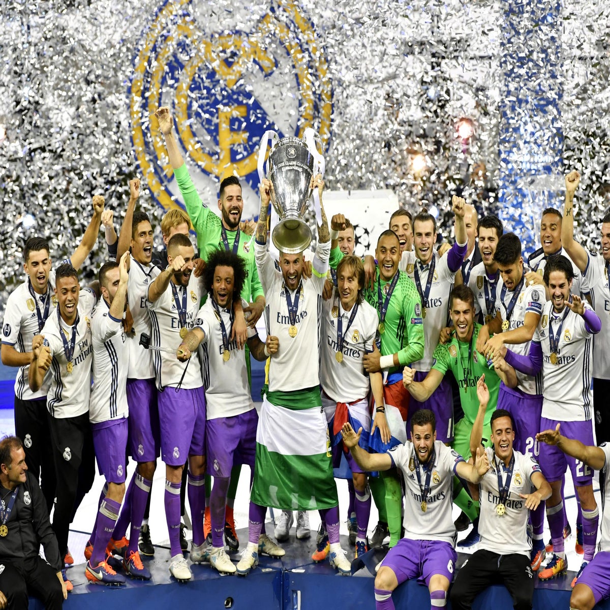 Champions League: Real Madrid é o primeiro clube a emplacar três finais  seguidas duas vezes!