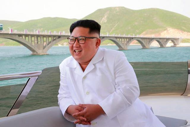North Korean leader Kim Jong-un, who has been discussing his country's nuclear ambitions with Donald Trump