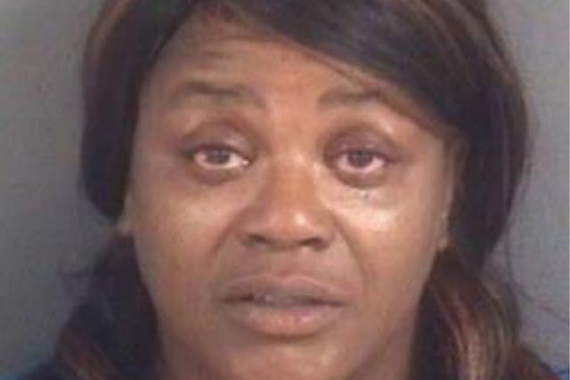 Mildred Newsome has been accused of sexual assault by a male cable repairman in Fayetteville, North Carolina