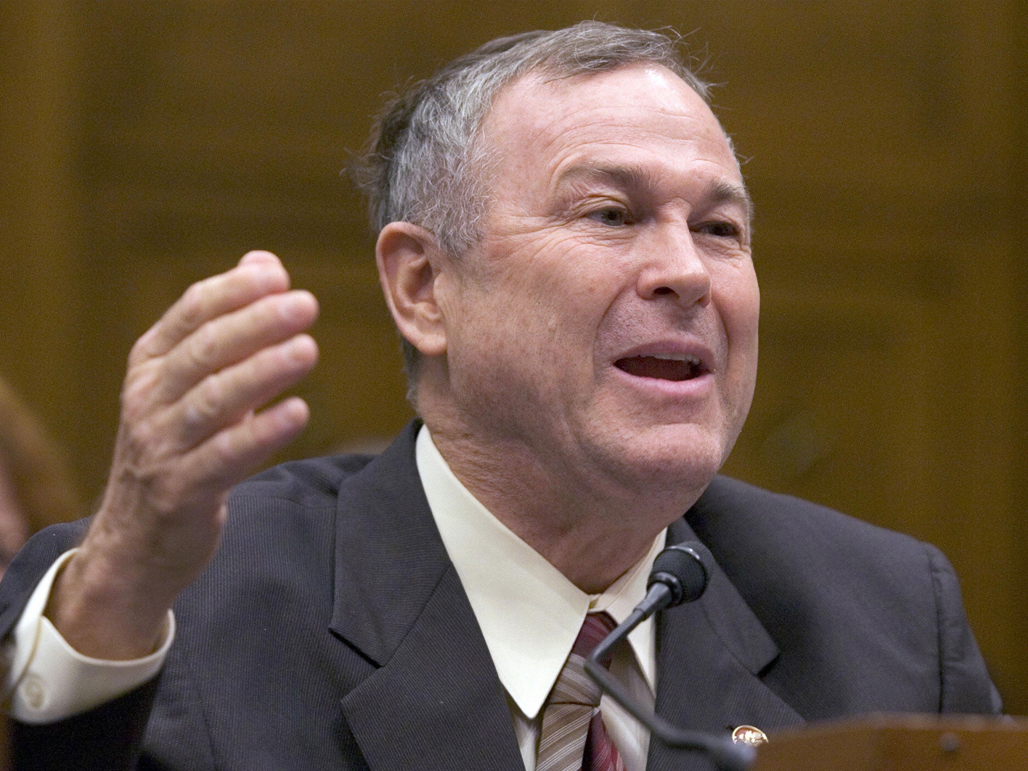The Republican Congressman addressed a group of property developers last week